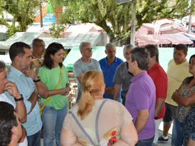 Prefeitura e setor privado se unem em prol da Feirinha - Foto: PMT