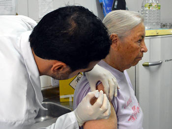 Vacinação contra a gripe, em Teresópolis, obteve o melhor resultado dos últimos 5 anos - Foto: AsCom PMT