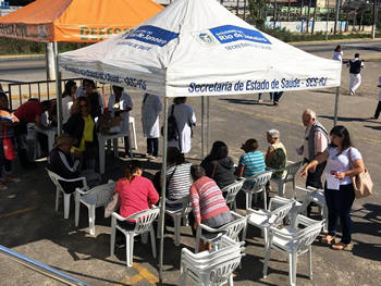 Pacientes aguardam atendimento - Foto: Divulgação